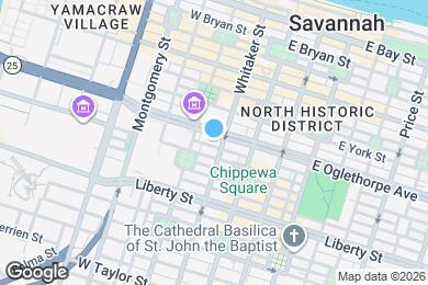 Map image of the property - 101 W Oglethorpe Ave