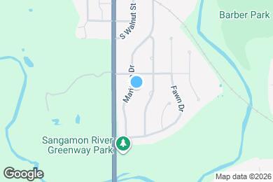 Map image of the property - 1104 Marietta Dr