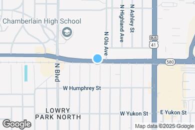Map image of the property - 8926 N Lynn Ave