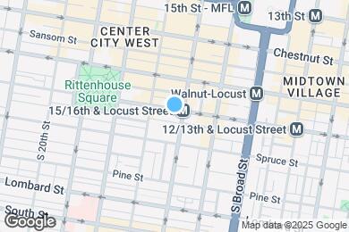 Map image of the property - 1606-1608 Locust St