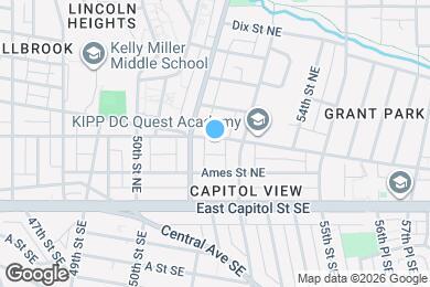 Map image of the property - 5213 Blaine St NE