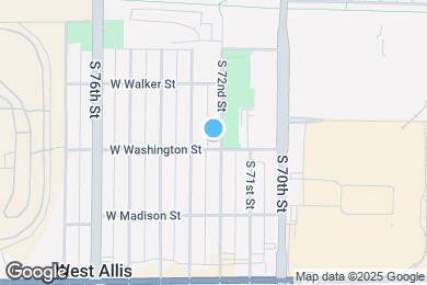 Map image of the property - 1037 S 72nd St