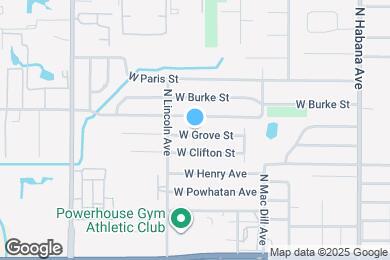 Map image of the property - 3221 W Grove St