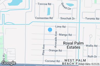 Map image of the property - 5807 Mango Rd