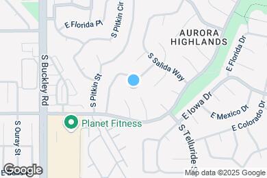 Map image of the property - 1656 S Quintero Way