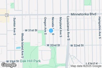 Map image of the property - 3112 Nevada Ave S