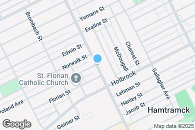 Map image of the property - 9440 Joseph Campau Ave