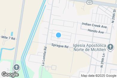 Map image of the property - 3500 Frio Ave