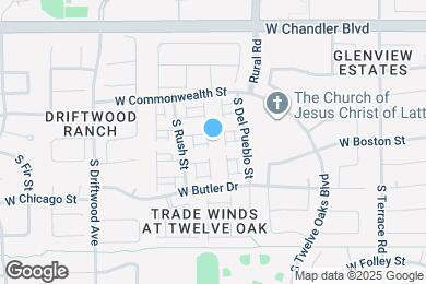 Map image of the property - 5119 W Boston Way S