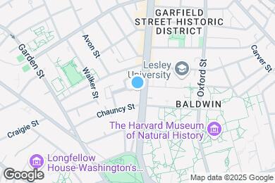Map image of the property - 1626 Massachusetts Ave