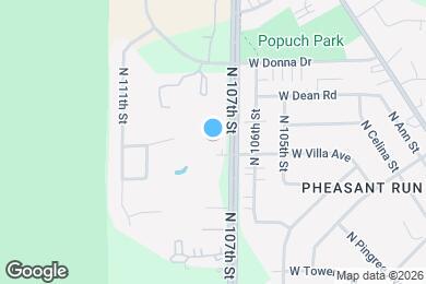 Map image of the property - 8305 N 107th St
