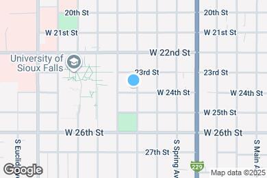 Map image of the property - Lower Level Studio Apartment