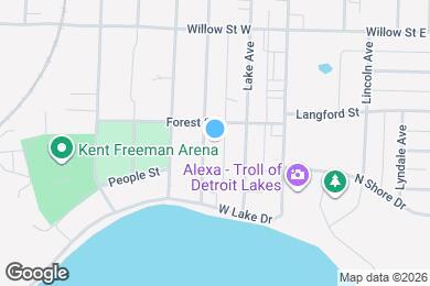 Map image of the property - 1307 Minnesota Ave