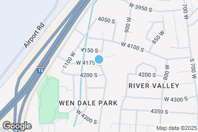 Map image of the property - 4177 S 1000 W