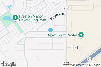 Map image of the property - 1201 Preston Trl