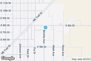 Map image of the property - 554 Wichita Ave
