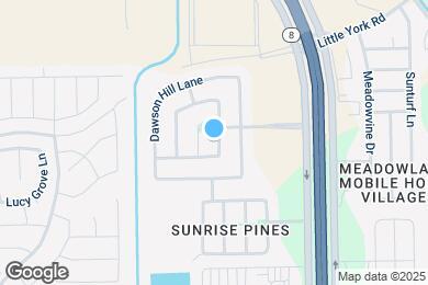 Map image of the property - 9923 Sanders Rose Lane