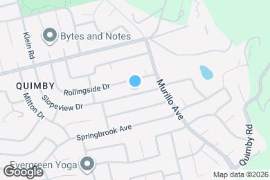 Map image of the property - 3661 Slopeview Dr
