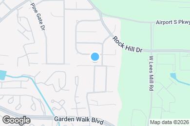 Map image of the property - 833 Rock Shoal Ct