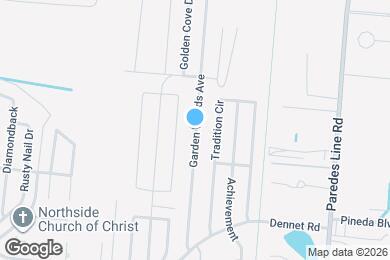 Map image of the property - 6693 Garden Woods Ave