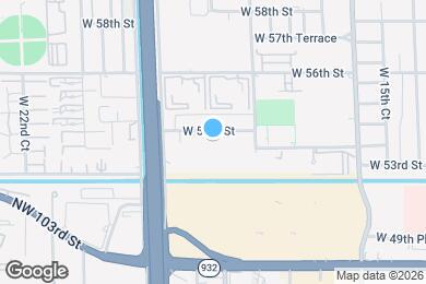 Map image of the property - 1900 W 54th St