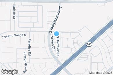 Map image of the property - 10735 S Holmfield St