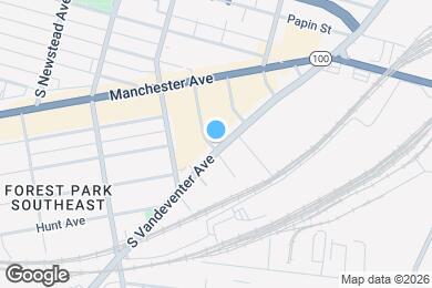 Map image of the property - 1337 S Vandeventer Ave