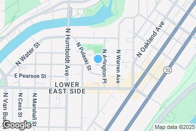 Map image of the property - 1767 N Arlington Pl