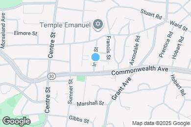 Map image of the property - 44 Irving St