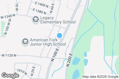 Map image of the property - 1221 N 100 E