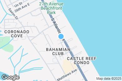 Map image of the property - 4150 S Atlantic Ave