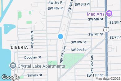 Map image of the property - 685 SW 7th Ter