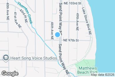Map image of the property - 4614 NE 97th St