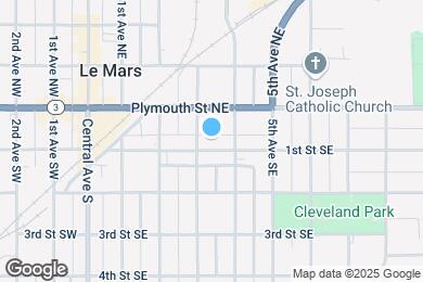 Map image of the property - 309 1st St SE