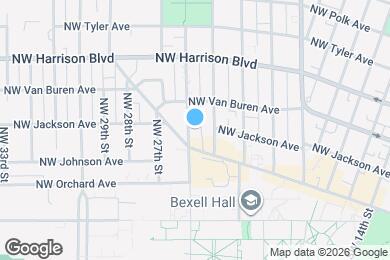Map image of the property - 127 NW 26th St