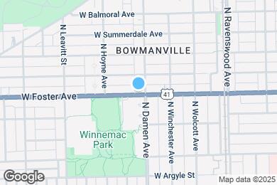 Map image of the property - 2000 W Foster Ave