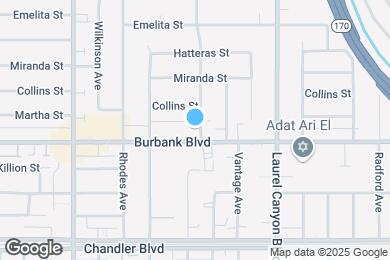 Map image of the property - 12241 Burbank Blvd