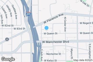 Map image of the property - 623 W Queen St