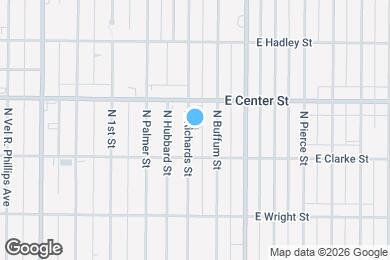 Map image of the property - 2636 N Richards St