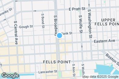 Map image of the property - 421 S Broadway