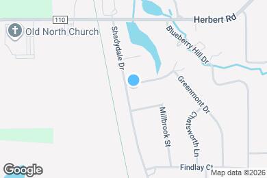 Map image of the property - 495 Shadydale Dr