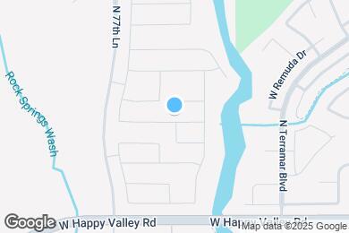 Map image of the property - 7632 W Saddlehorn Rd