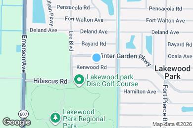 Map image of the property - 8208 Kenwood Rd