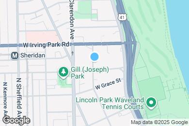 Map image of the property - 3917 N Pine Grove Ave
