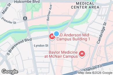 Map image of the property - 1504 Braeswood Blvd