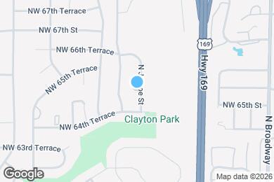 Map image of the property - 6438 N Jarboe St