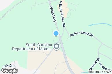 Map image of the property - Clemson Ridge Apartments
