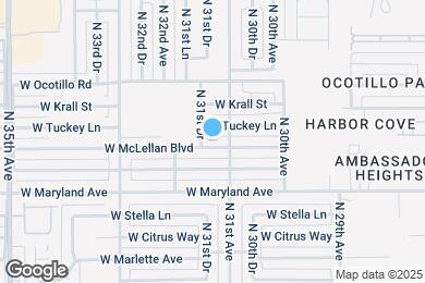Map image of the property - 3108 W McLellan Blvd