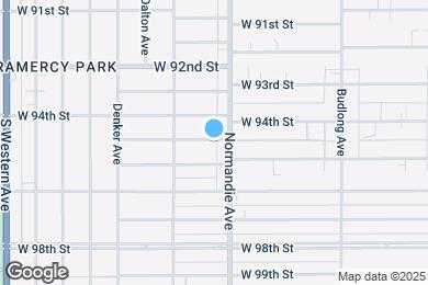 Map image of the property - 1414 W 94th Pl