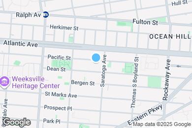 Map image of the property - 2060 Pacific St